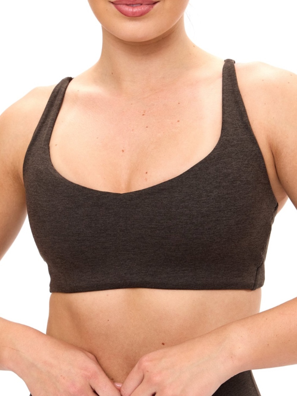 Buffbunny Limited Edition Dream Heathered Sports Bra - Cold Brew Medium
